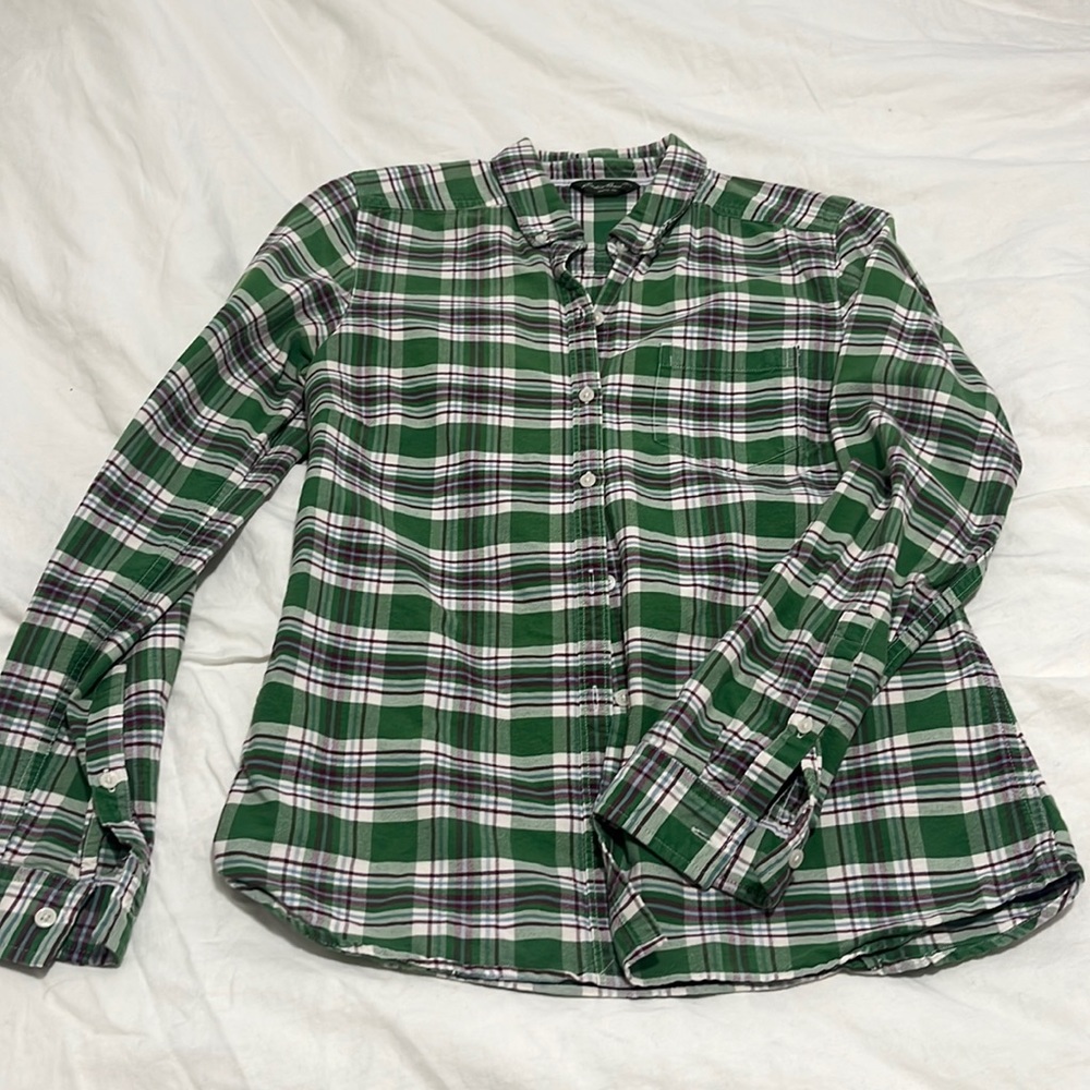 Eddie Bauer plaid shirt
